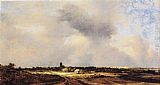 Jacob Van Ruisdael Canvas Paintings - View of Naarden